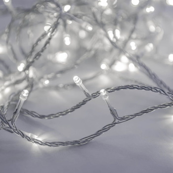 DekorTrend LED svetleći niz Crystaline 100 kom hladno bela KAT 102-1